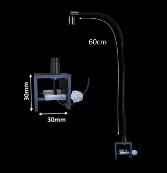 Flexible Gooseneck for 50W Fixed Spectrum Pendant