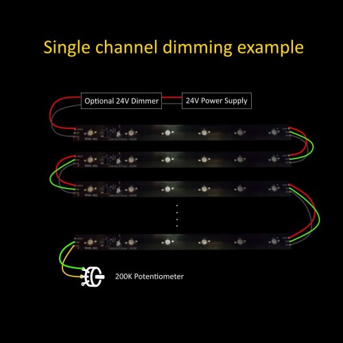 200K Dual Channel Dimming Pot