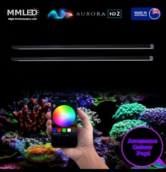 Colour Tunable Aurora HD2 Coral Reef Two Tube Set