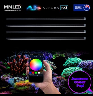 Colour Tunable Aurora HD2 Coral Reef Four Tube Set